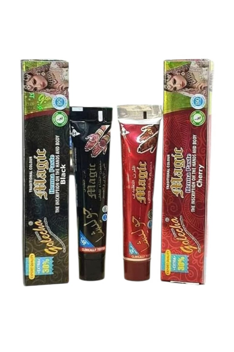 جوليتشا حنه جوليتشا 2 انبوبه لون اسود واحمر - Image 1