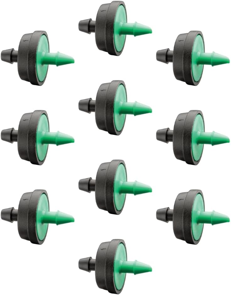Rainbird CVD2010PKXS Drip Irrigation Dripper/Emitter with Built-in Check Valve, 2 Gallon Per Hour, 10-Pack - Image 1