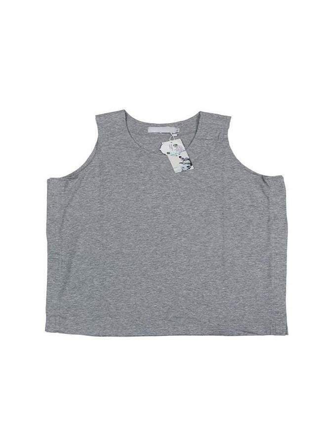 Adult Incontinence Sleeveless Nursing Clothes Postoperative Care Waistcoat (Light Gray XXL)