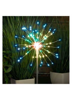 Generic Solar Powered 120 LED Firework Lights – Multi-Color Outdoor Garden Decoration, Waterproof Starburst Lighting for Yard, Patio & Pathway, Flexible DIY Design  - Image 2