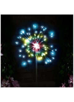 Generic Solar Powered 120 LED Firework Lights – Multi-Color Outdoor Garden Decoration, Waterproof Starburst Lighting for Yard, Patio & Pathway, Flexible DIY Design  - Image 5
