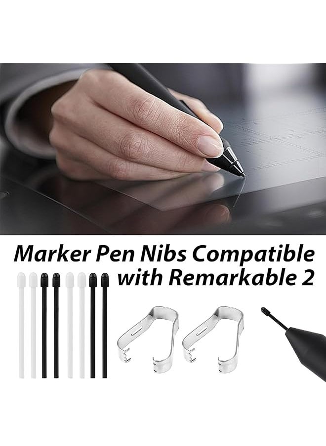 erorex 20Pcs Stylus Pen Nibs Marker Pen Nibs With 4Pcs Removal Tool Maker Pen Tip Replacement Stylus Nib Painting Writing Accessories For Remarkable 2 Remarkable Maker Plus  - Image 4