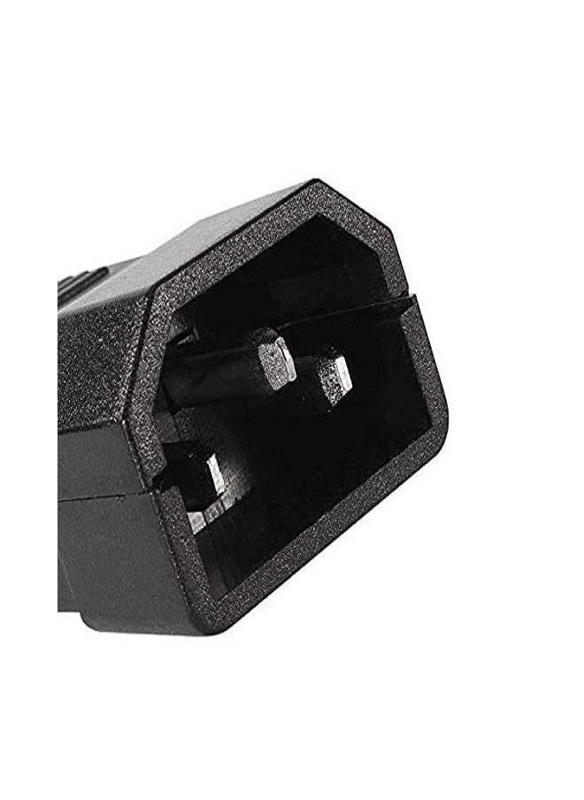 Mdeper C13 C14 Power Plug AC250V 10A 3 Pins Terminals Panel Mount IEC C14 Male C13 Female Inline Adapter Plug Power Socket Connectors