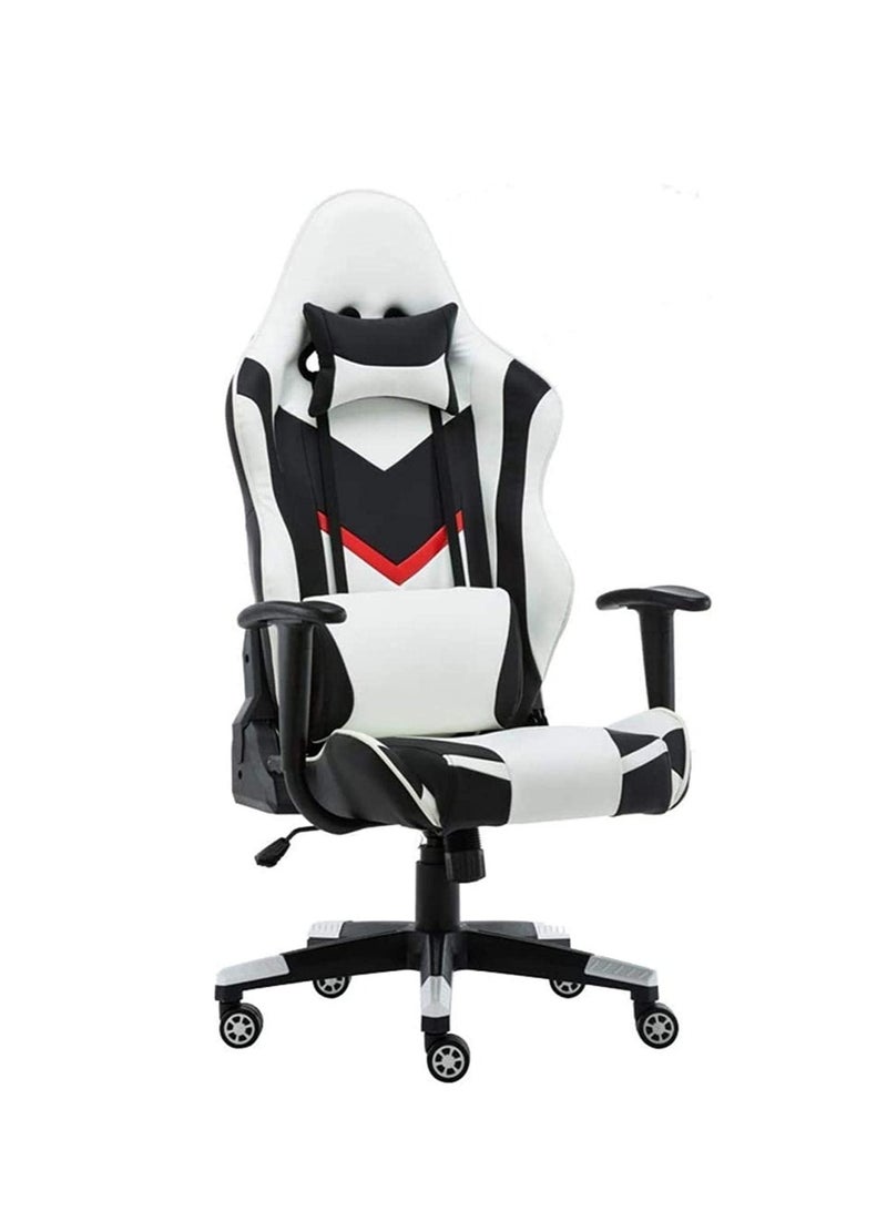 EMZJ Racing Style PC Computer E-Sports Gaming Chair for Game Office Students Ergonomic Recliner Back Support  - Image 2