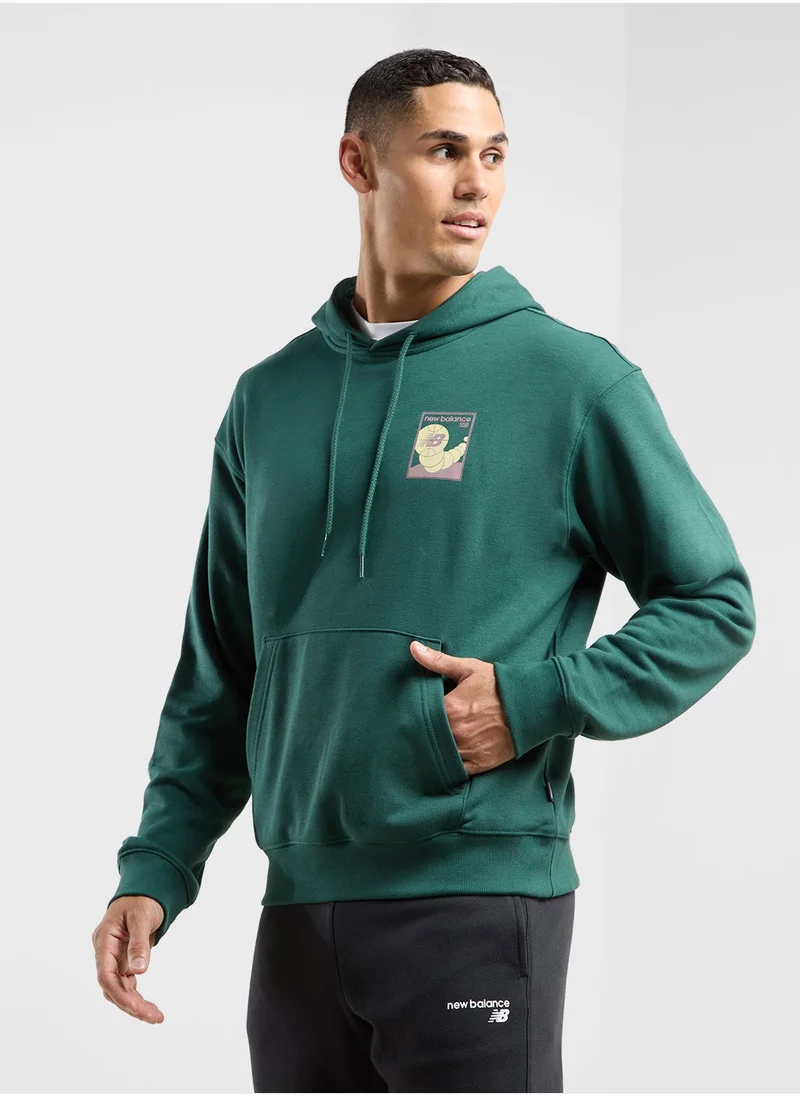 New Balance French Terry Relaxed Hoodie