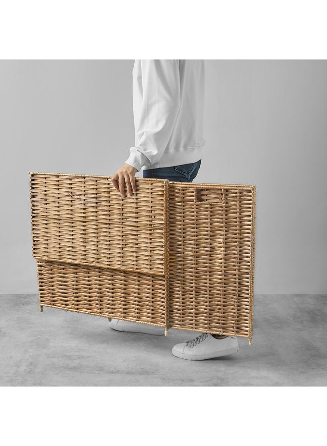 Zaboon Laundry basket, willow/handmade, 100 l  - Image 4