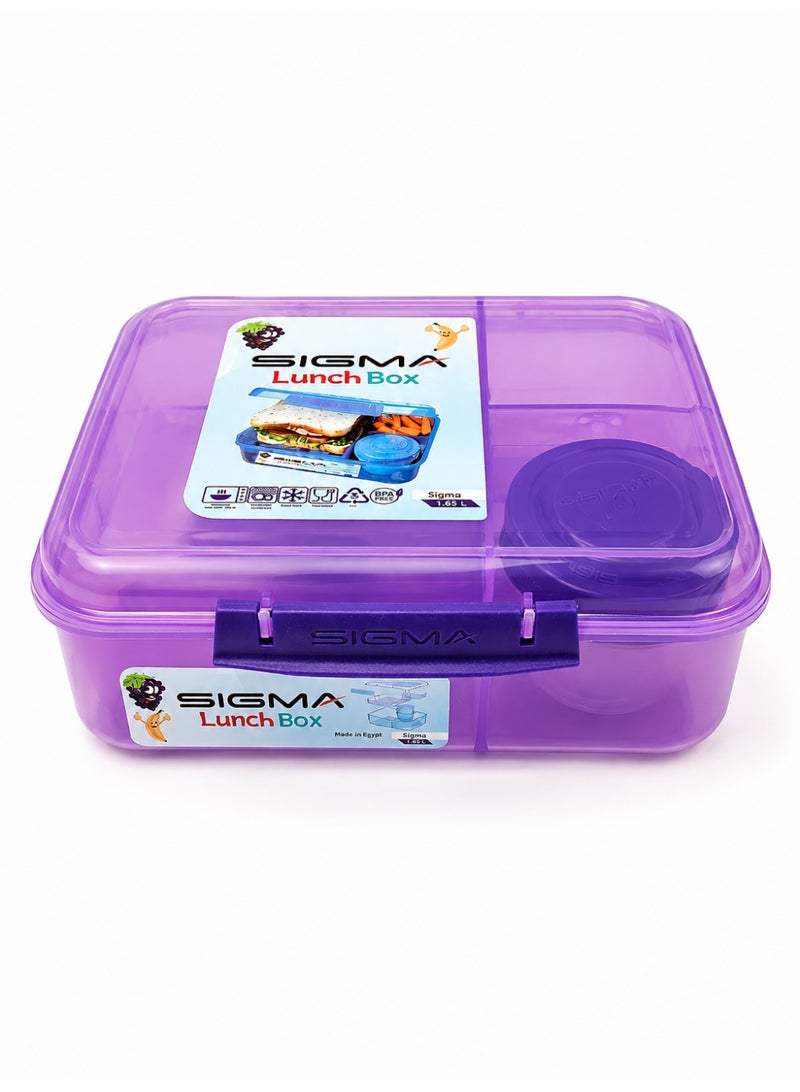 SIGMA LUNCH BOX 1.650L LI PURP - Image 1