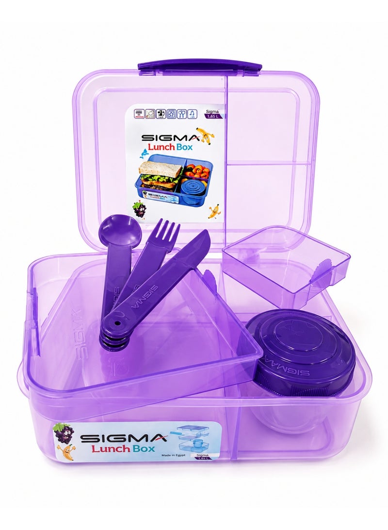 SIGMA LUNCH BOX 1.650L LI PURP - Image 2