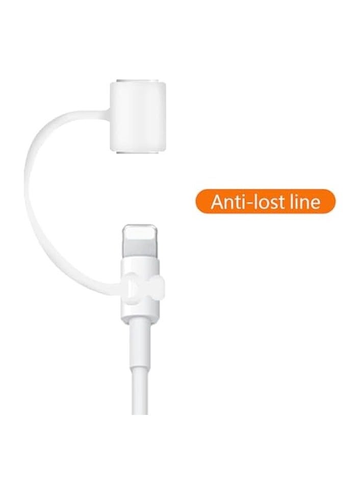 PROMASS Accessories for Apple Pencil Cap Holder, Anti Loss Silicone Pencil Nib 3-Piece Case, Non-Magnetic 2-in-1 Cap Charging Adapter Compatible  - Image 4