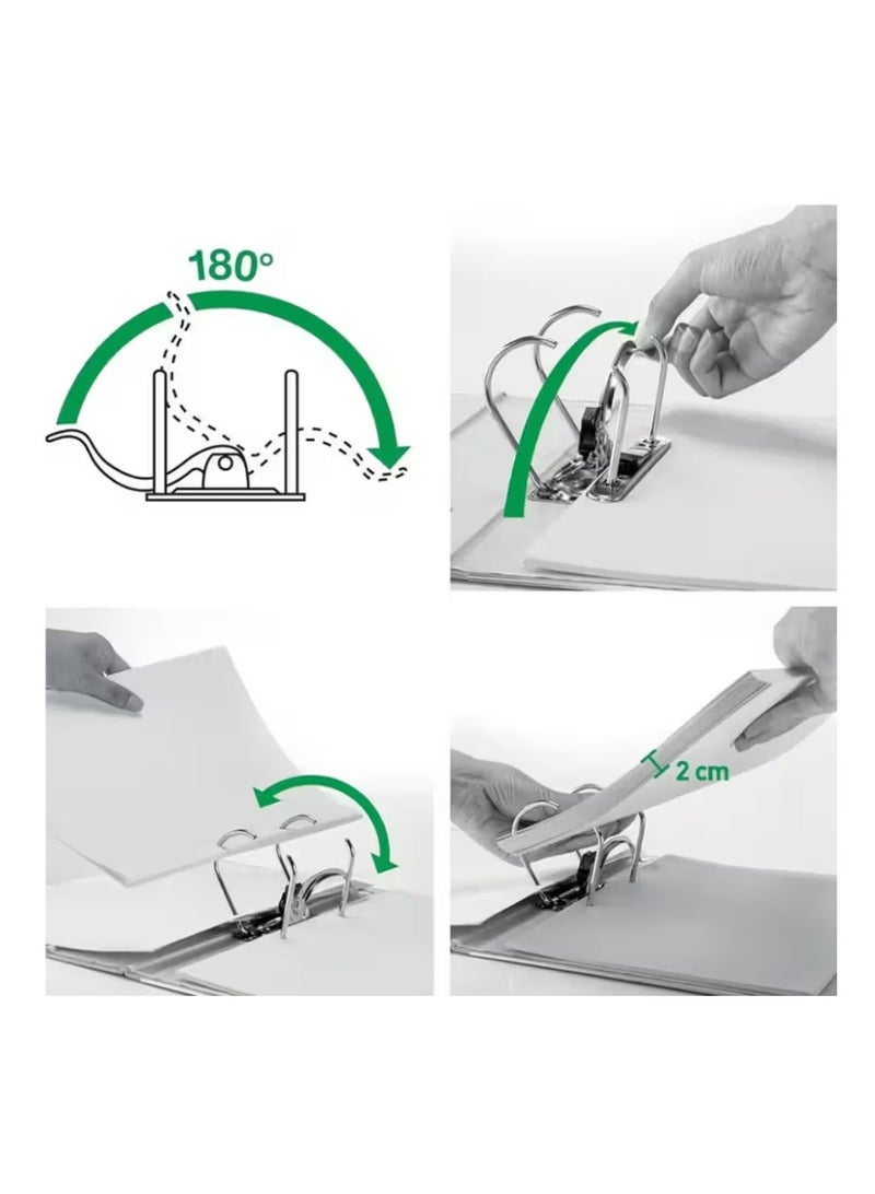 كليب 5 Pcs Clipp A4 Box File Organizer | Yellow - Image 4