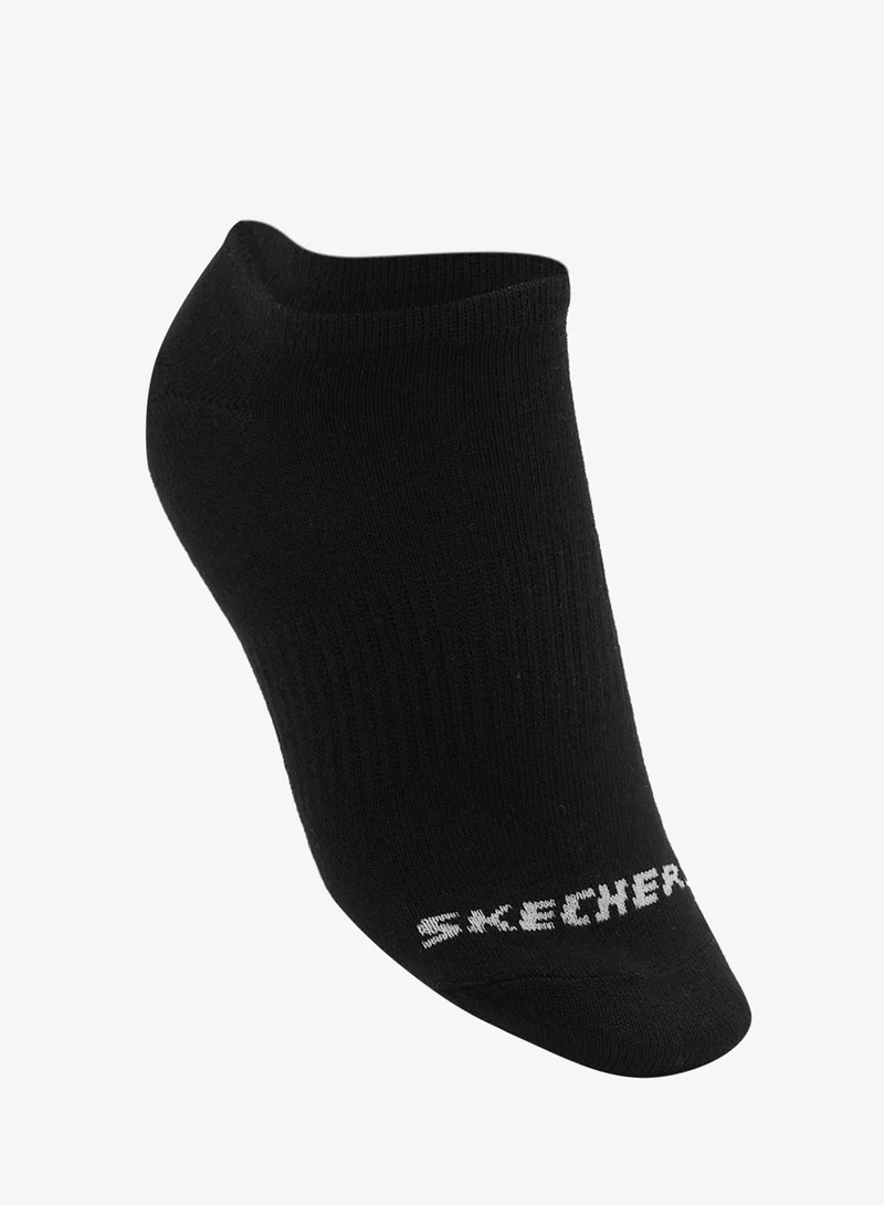 SKECHERS  3 Pack Non-Terry No-Show Socks for Women | Best Price UAE