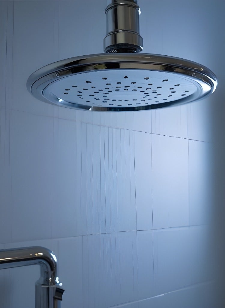 Sundex High Pressure Fixed Rainfall Shower Head - Adjustable Overhead ...