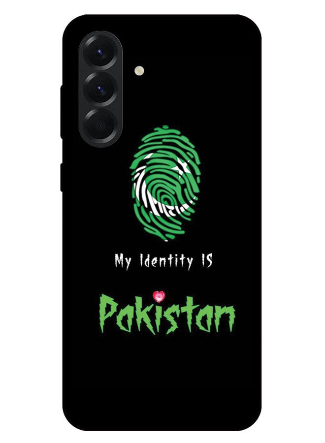 EYE CATCH Printed Protective Case Cover For Samsung Galaxy A56 -  My Identity Is Pakistan - Image 1