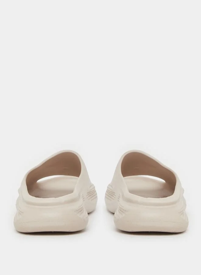 Styli Styli Perforated Open Toe Slip-On Slides