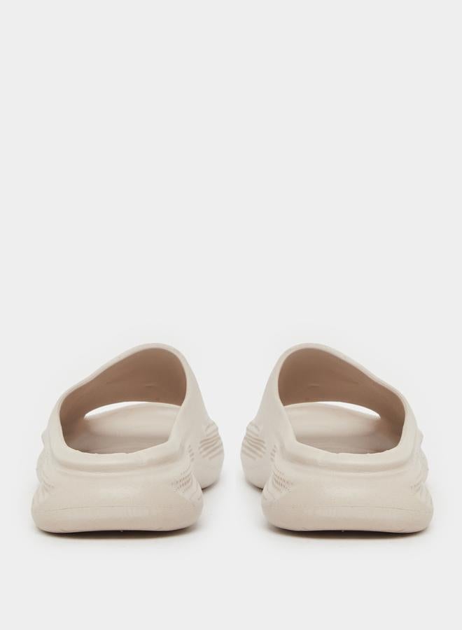 Styli Styli Perforated Open Toe Slip-On Slides  - Image 4