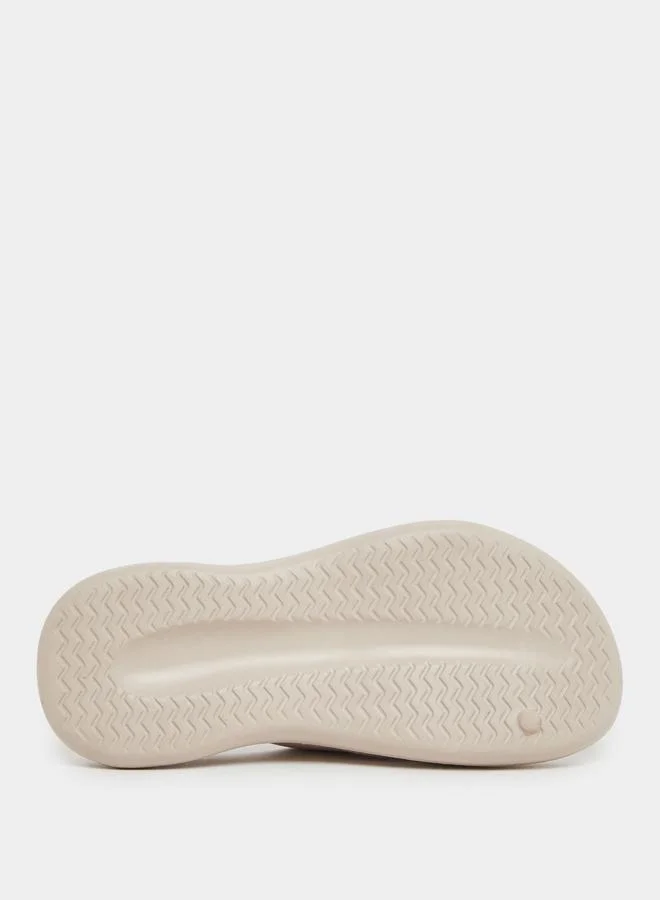 Styli Styli Perforated Open Toe Slip-On Slides