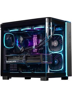 NANOTECH كمبيوتر King 95 Pro للألعاب - Intel Core i9-14900K، RTX 4090 24GB، 64GB (2 * 32) 6000 Mhz DDR5 Ram، 2 تيرابايت 990 PRO SSD، 1000W Gold PSU، 360 AIO Cooler، W11 Pro (Intel Core i9-14900K، RTX 4090)  - Image 1