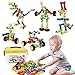 Huaker Building Toys109 Piece STEM Toys for Kids Ages 3 4 5 6 7 8 9 10 11 12 Years Old Boys and Girls Christmas Birthday Gifts Children Building Blocks Creative and Educational Kids Toys Projects - Image 2