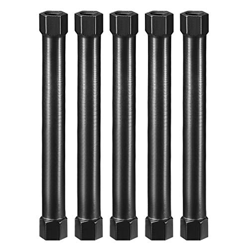 uxcell Hex Aluminum Standoff Spacer Column M3x60mm,for RC Airplane,FPV Quadcopter,CNC,Black,5pcs - Image 1
