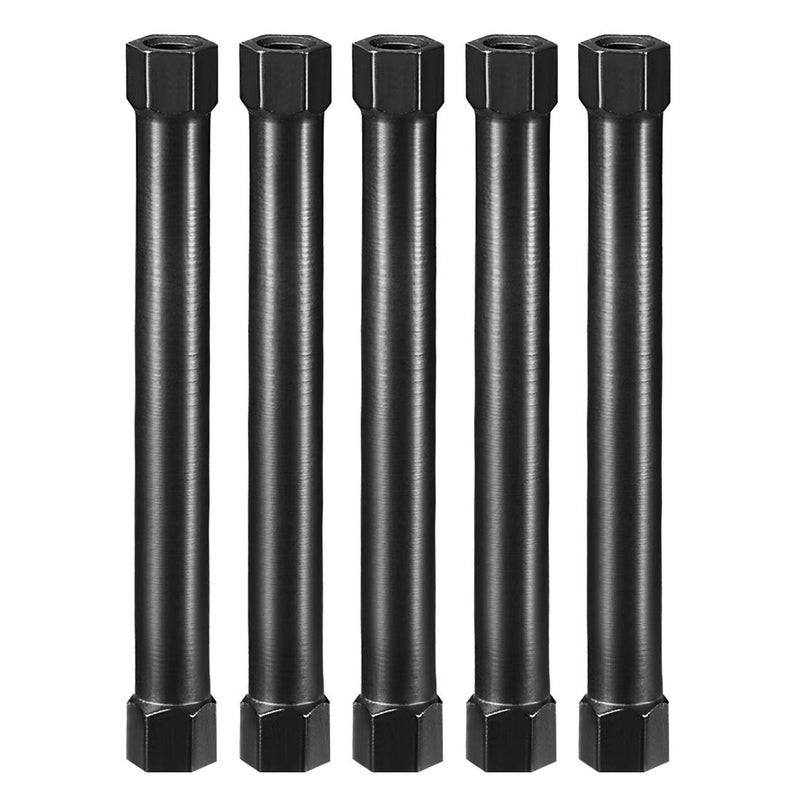 uxcell Hex Aluminum Standoff Spacer Column M3x60mm,for RC Airplane,FPV Quadcopter,CNC,Black,5pcs - Image 5