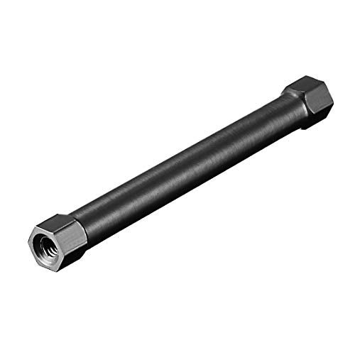 uxcell Hex Aluminum Standoff Spacer Column M3x60mm,for RC Airplane,FPV Quadcopter,CNC,Black,5pcs - Image 3