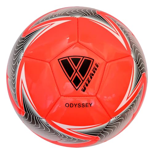 Vizari Odyssey Soccer Ball Durable and Firm Youth Soccer Ball Junior Soccer Ball with Premium TPU Casing Outdoor Soccer Ball for Boys Girls Pack of 1 6 12 - Image 1