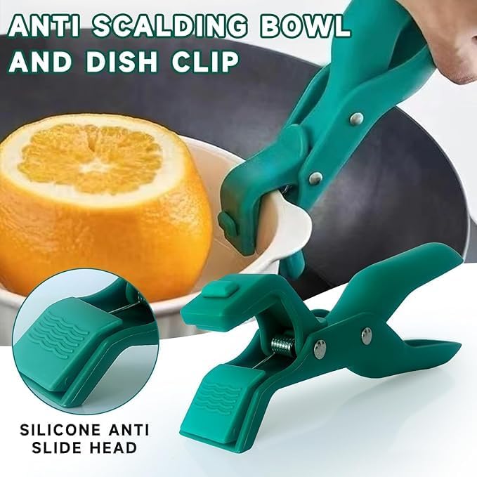 Bindex Bindex MultiPurpose AntiScalding Bowl Holder Clip for Kitchen Silicone NonSlip Heat Insulation AntiScald ClipHand Guard LaborSaving Bowl ClampHot Bowl Gripper Clips for Pot Holder  - Image 2
