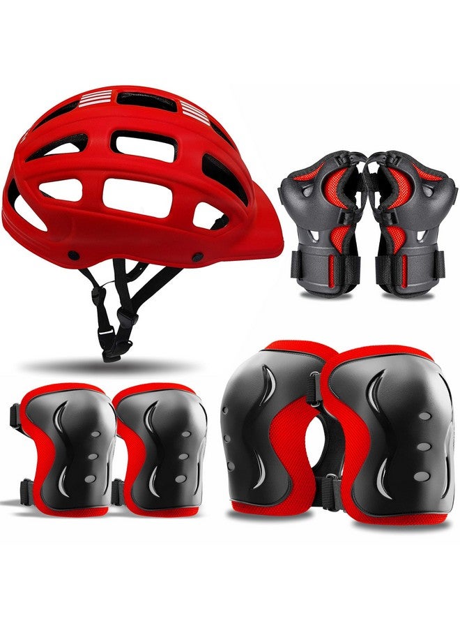Jaspo jaspo Plastic Red SX 4 Protective Set (Suitable for Age Group Upto 12 Years Old)