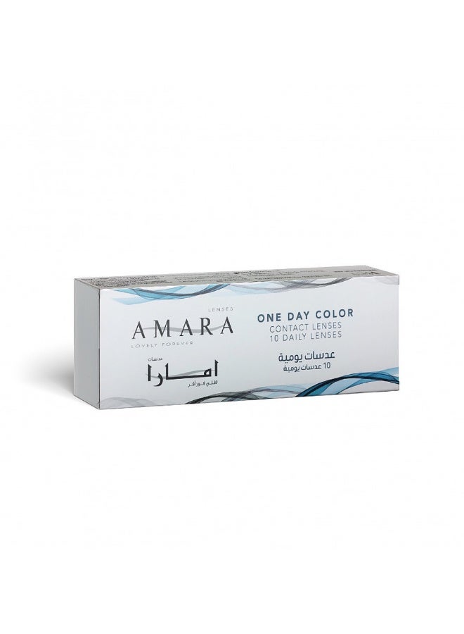 Amara Women 10 Daily Color Contact Lenses Gray - Image 5