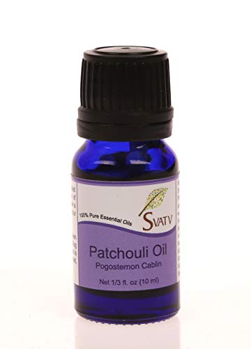 SVATV Patchouli Essential Oil Therapeutic Grade Aromatherapy Oils Fragrance Oil for Diffuser Yoga Massage & DIY Personal Care 10 ml - Image 2