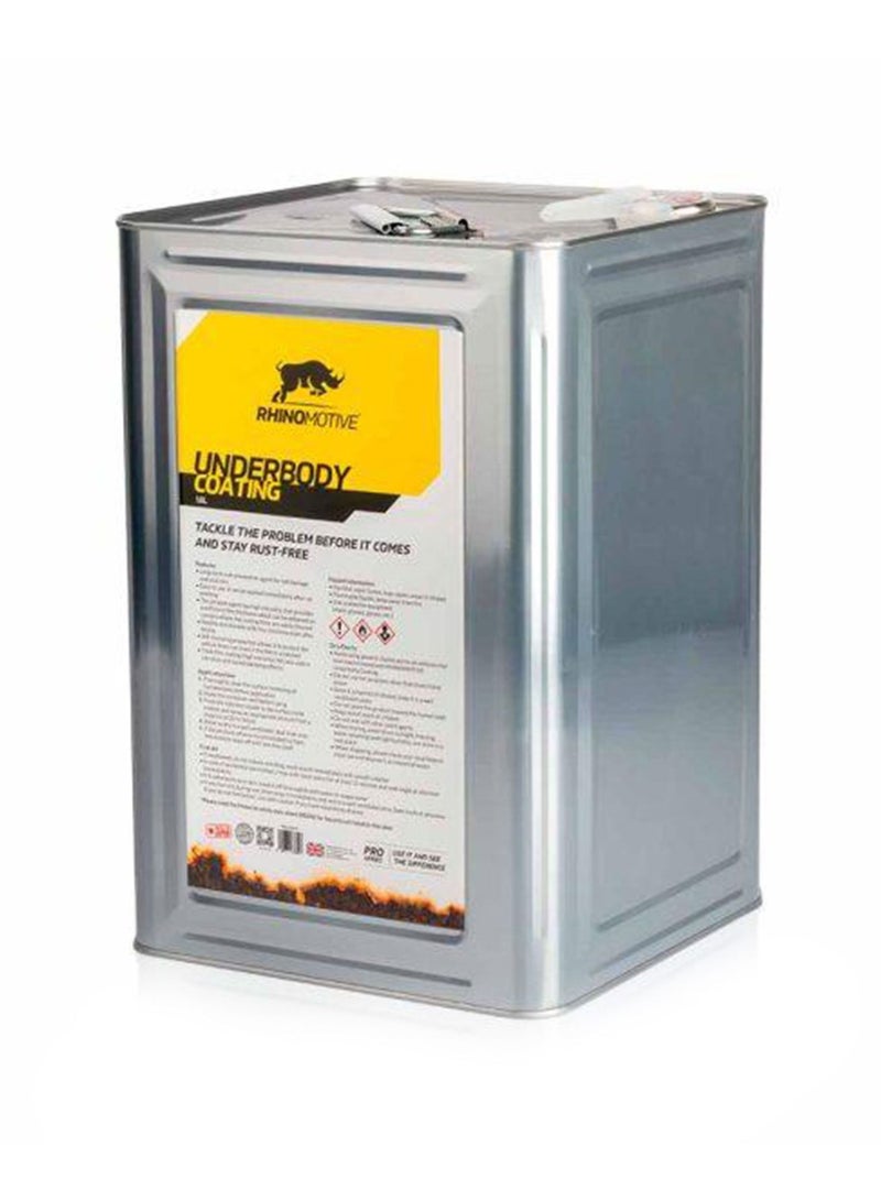 RHINOMOTIVE Automotive Underbody Coating Black 18 Liters  - Image 1