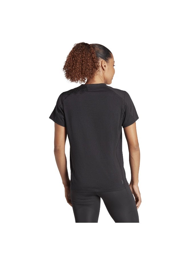 Adidas Workout Essentials Big Performance Logo Training T-Shirt - Image 3