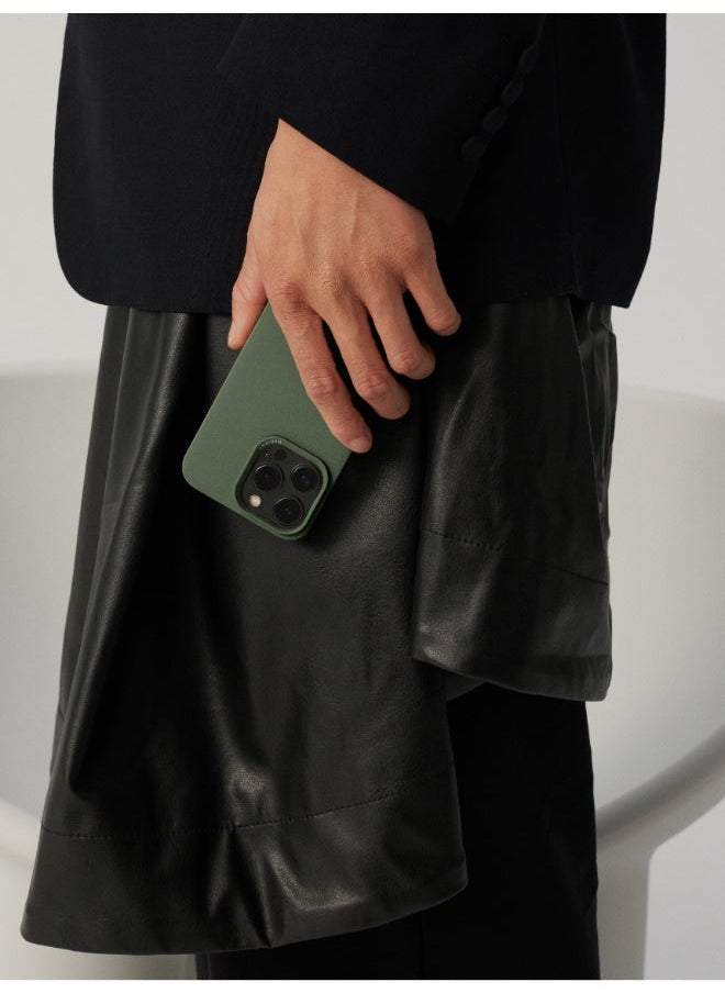 Nudient - iPhone 15 Pro 2023 6.1" Thin Case w/ Apple MagSafe| Ultra Slim Cover - Green - Image 1