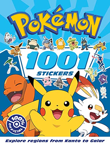 Pokemon 1001 Stickers 