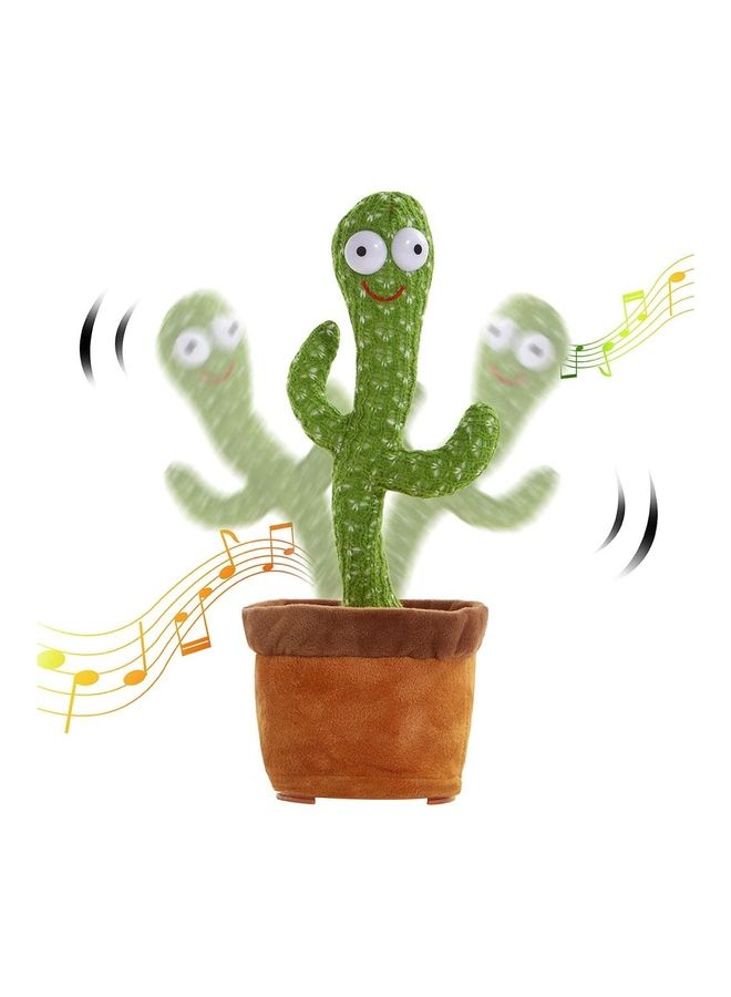 ESSEN Dancing Singing Talking Cactus Plush Puppet Toy - Image 2
