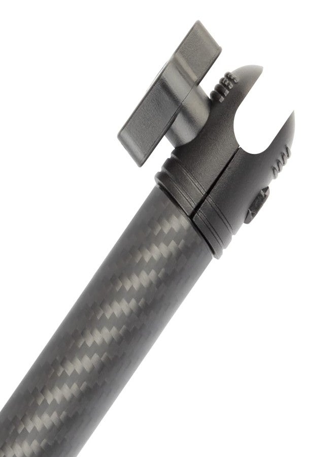 Bulletpoint Mounting Solutions Dash Mount 5.9" Arm Compatible with iPhone and Android Smartphones - Fits 20mm Attachment Ball (Matte Black Carbon Fiber) - Image 4