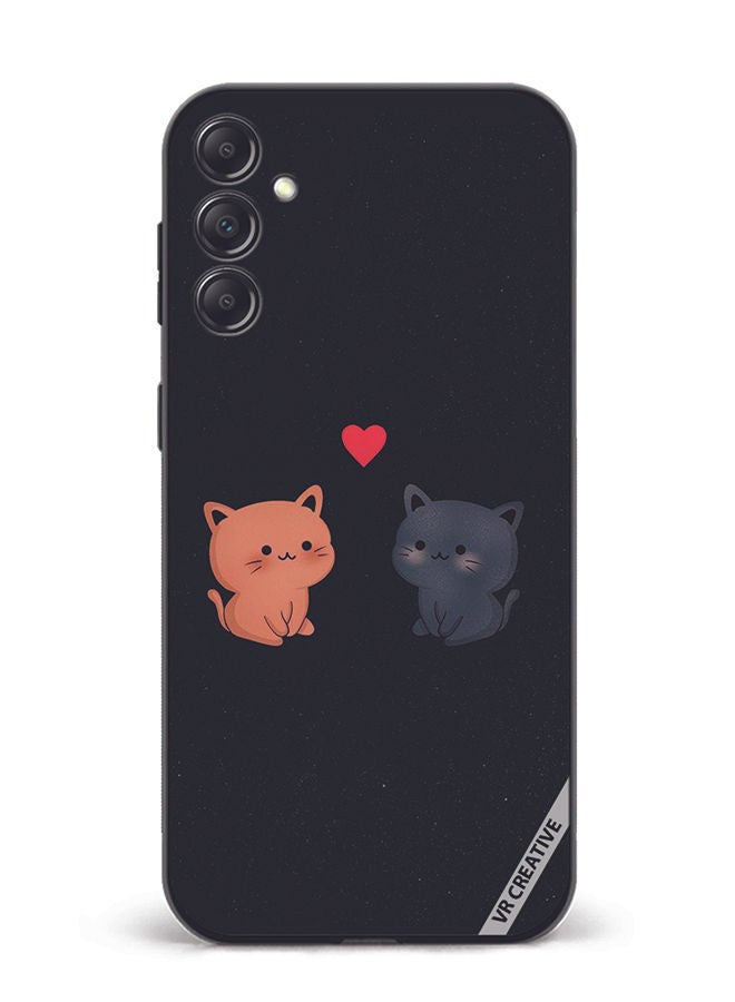 VR CREATIVE Protective Case Cover For Samsung Galaxy M54 Cats Design Multicolour - Image 1
