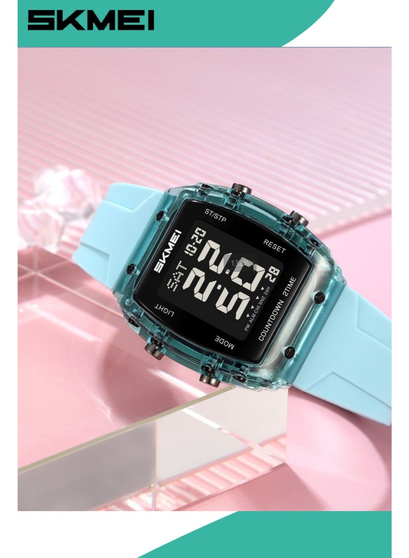 SKMEI Women's watches, fashion electronic watches, waterproof digital watches, multi-function watches - Image 3