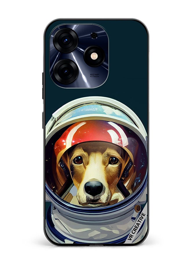 VR CREATIVE Protective Case Cover For Tecno Spark 10 Pro An Astronaut Dog In A Spacesuit Is Ready For Space Flight Design Multicolour - Image 1