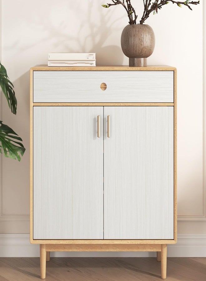 WESTICK White Wood Contact Paper for Cabinets Peel and Stick Countertops Waterproof White Wood Peel and Stick Wallpaper Self Adhesive White Wood Wallpaper for Bedroom Walls Wooden Vinyl 15.8" x 196" - Image 4