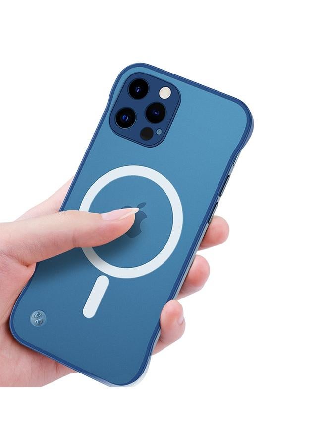 S-TOP Case For iPhone 13 mini Frosted Soft Four-corner Shockproof Magsafe Case - Image 5