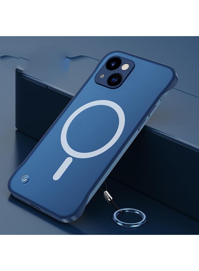 S-TOP Case For iPhone 13 mini Frosted Soft Four-corner Shockproof Magsafe Case - Image 2