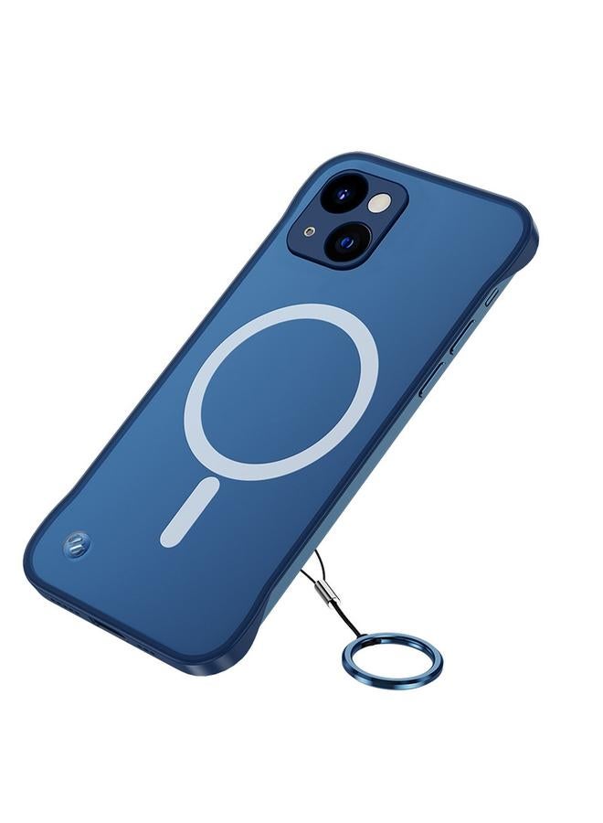 S-TOP Case For iPhone 13 mini Frosted Soft Four-corner Shockproof Magsafe Case - Image 1