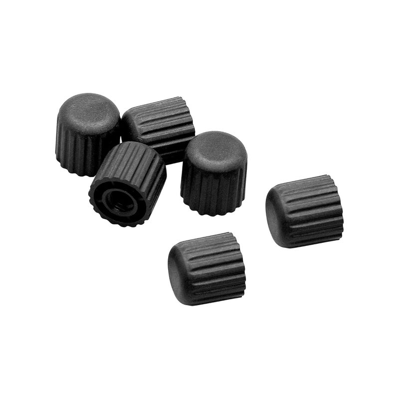 EMART 1/4-inch Female Screw Thread Plastic Nuts, Protect Caps for 1/4" Top Light Stands, Tripod (6 Pieces) - Image 1