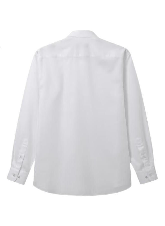 YOUNGOR Men'S Shirt Spring And Autumn, Casual Formal Shirt For Young Men, Vldp12134Bja, White, Size 41 - Image 1