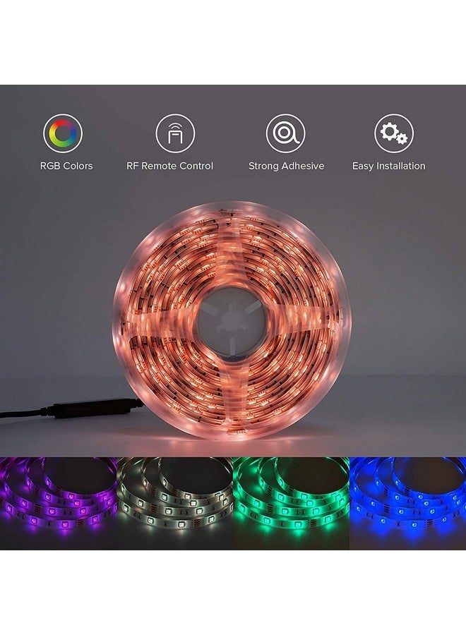 Gesto 10 Meter LED Strip Lights - 300 Led RGB Strip Light with Adaptor | Operated with 16 Modes Remote Controller | Multicolor LED Lights for Home Decoration, Bedroom,Diwali Decoration & False Ceiling - Image 5
