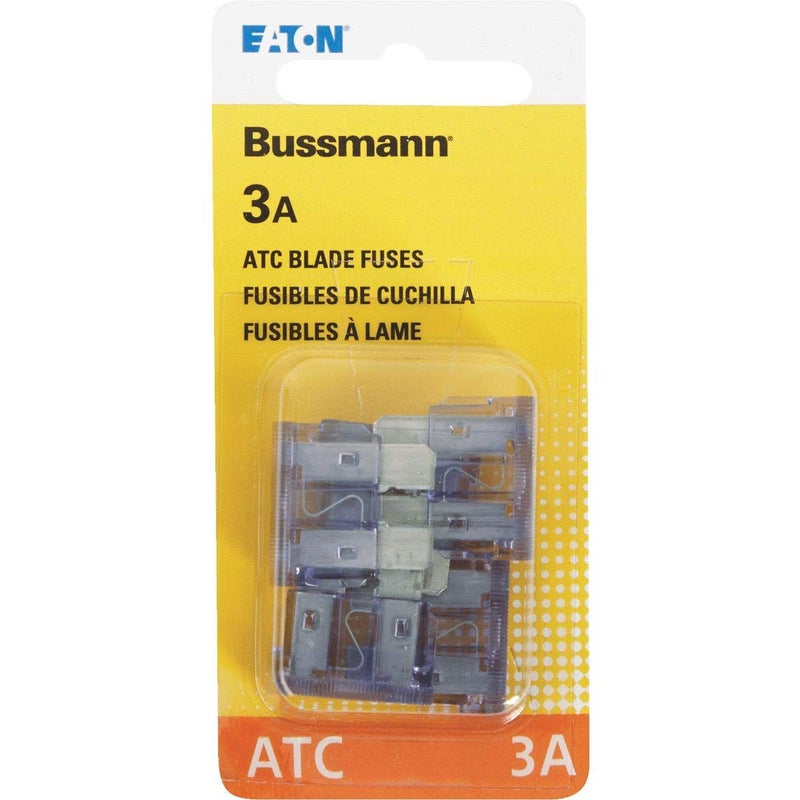 BUSSMANN MANUFACTURING DIV. BP/ATC3RP 3 AMP FAST ACTIN - Image 2