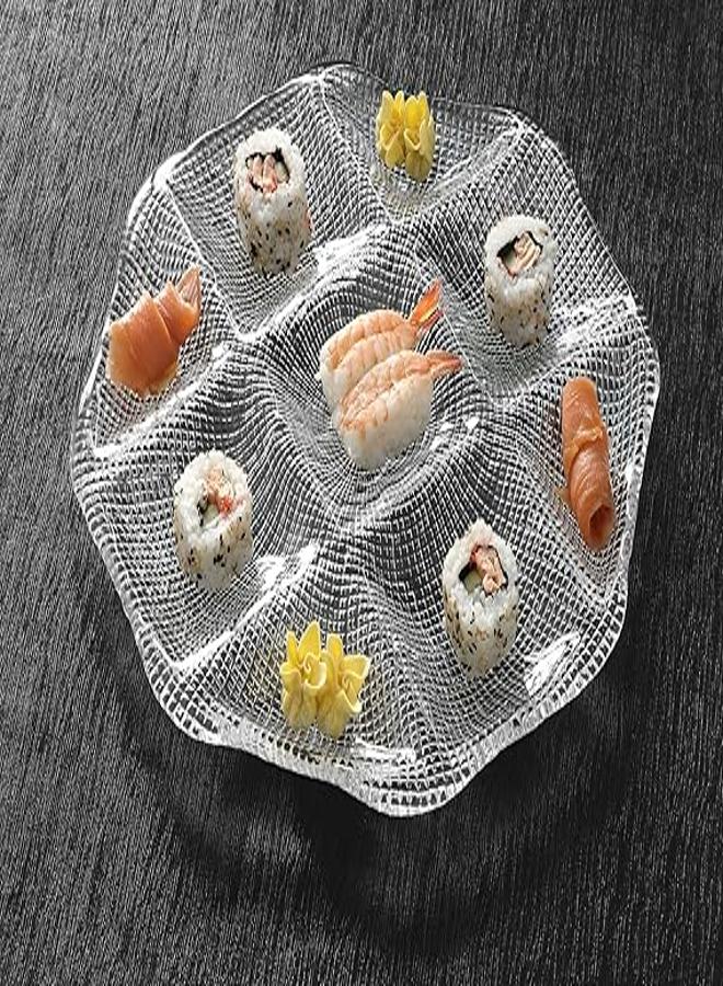 IVV Octagonal Relish Tray Diamante 34X34 Cm- Clear  - Image 2