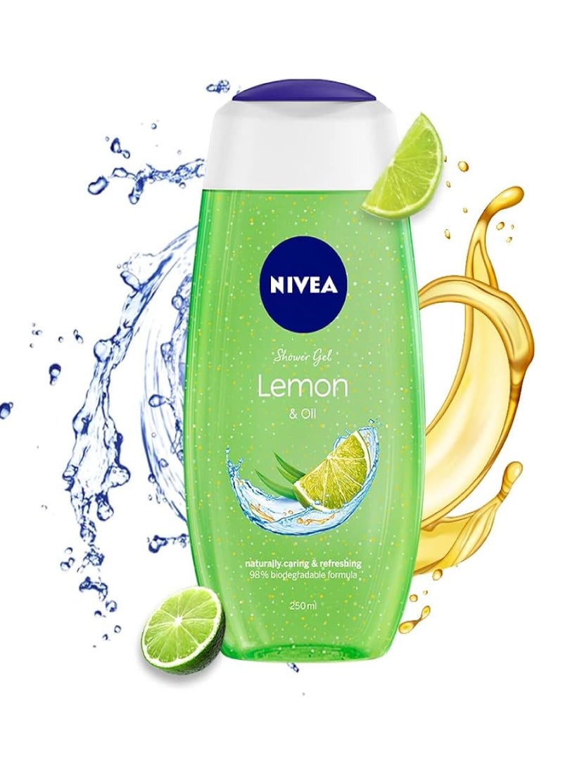 NIVEA LEMONGRASS FRESH SHOWER 250ML
