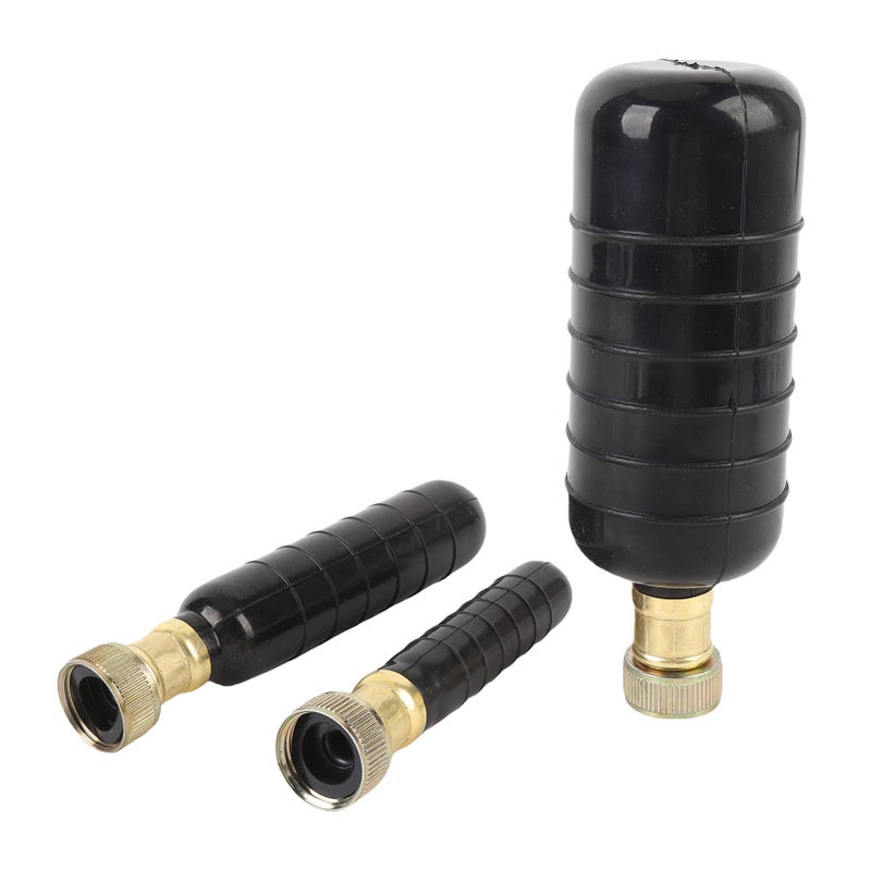 3PCS Drain Bladder Kit Rubber Drain Blockage Unclog Cleaning Bladders Fit for 1 to 6 Inch Drain Pipes for Bathroom Kitchen Sinks - Image 4